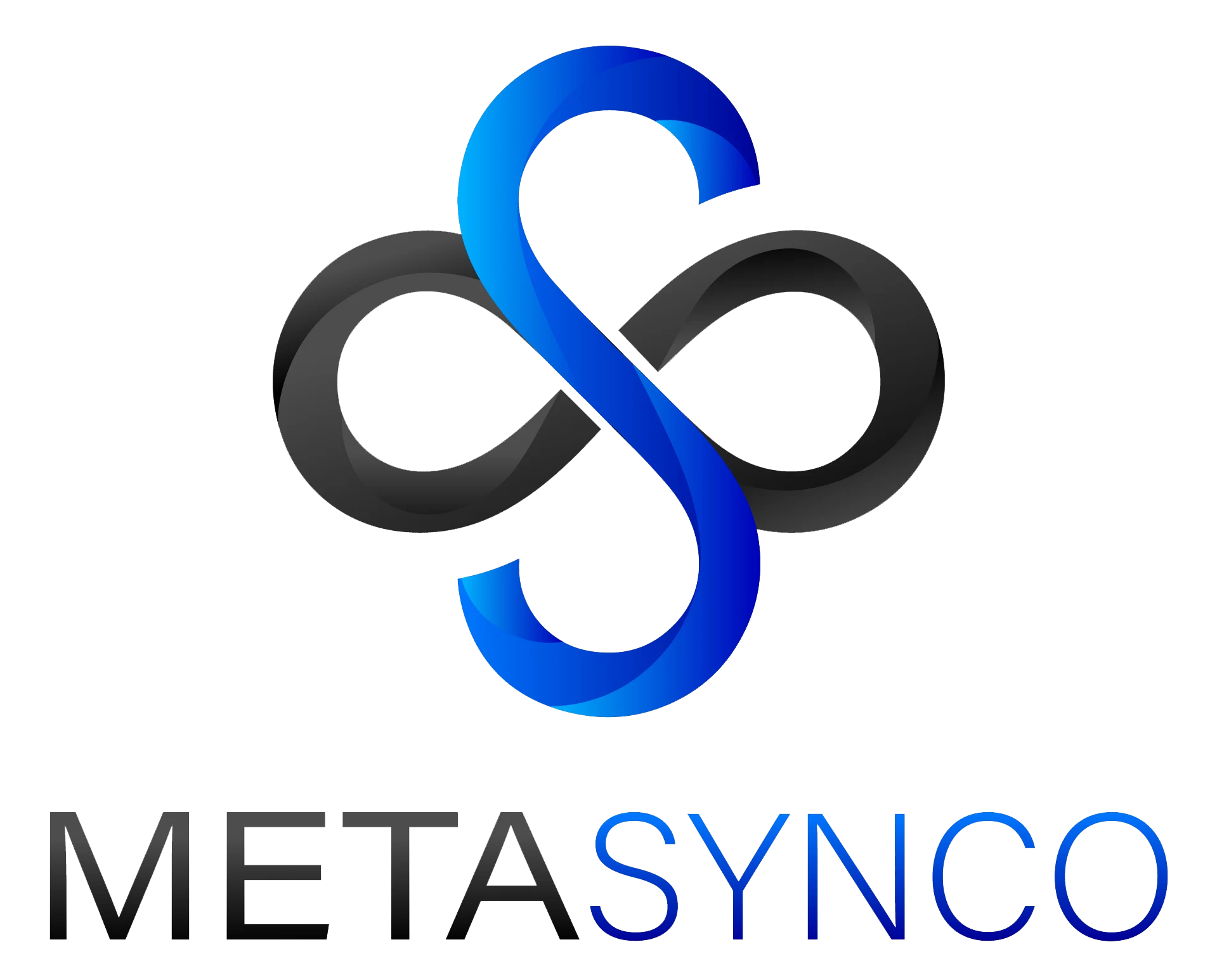 A logo of MetaSynco